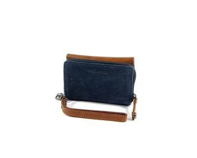 Dames Klep portemonnee LUSSO Indigo