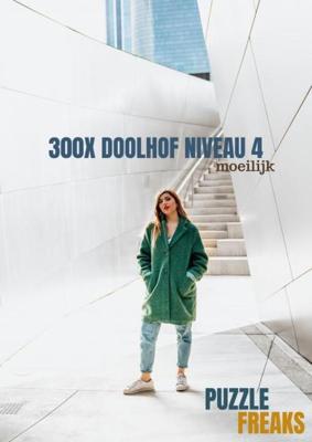 300X Doolhof Niveau 4 - Puzzle Freaks - Paperback (9789464188899)