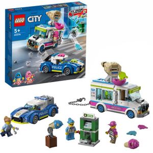 LEGO City - IJswagen politieachtervolging constructiespeelgoed 60314