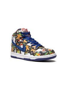 Nike Kids baskets montantes Dunk SB QS - Bleu