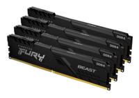 Kingston FURY Beast Werkgeheugenset voor PC DDR4 8 GB 2 x 4 GB 3200 MHz 288-pins DIMM CL16 KF432C16BBK4/16