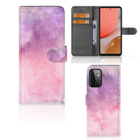 Hoesje Samsung Galaxy A72 Pink Purple Paint - thumbnail