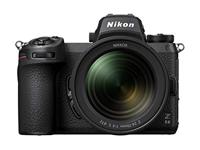 Nikon Z6 II Compact Systeemcamera + 24-70mm f4 lens + FTZ adapter - 24,5 MP FULL-FRAME sensor - 14 bps - 2 kaartslots - Grote Z lens - 4K video - VOA060K003 - Zwart
