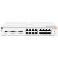 Aruba Instant On 1430 16G Class4 PoE 124W Unmanaged L2 Gigabit Ethernet (10/100/1000) Power over Ethernet (PoE) 1U Wit - thumbnail