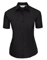 Russell Z935F Ladies` Short Sleeve Classic Polycotton Poplin Shirt - thumbnail