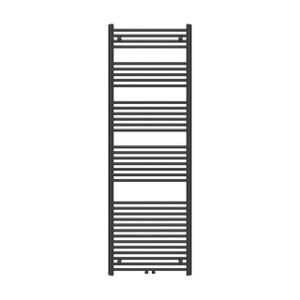 Adema Basic radiator 60x180cm recht middenaansluiting mat zwart