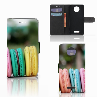 Motorola Moto C Plus Book Cover Macarons Motorola Moto C Plus Book Cover Macarons
