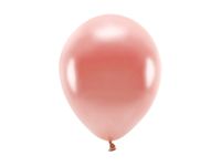 Rose Gouden Ballonnen Eco Metallic 26cm (10st) - thumbnail