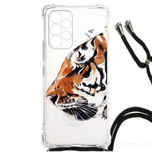 Back Cover Samsung Galaxy A53 Watercolor Tiger