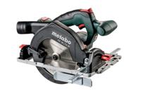 Metabo KS 18 LTX 57 Accu-cirkelzaag Zaagdiepte 90° (max.) 57 mm Zonder accu, Zonder lader, Incl. koffer, Incl. parallelaanslag 18 V