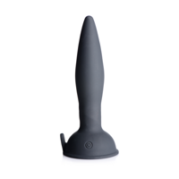 XR Brands Turbo Ass-Spinner - Silicone Anal Plug with Remote Control