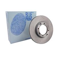 Blauwe Print ADG04302 Remschijf Set (2 Remschijf) achter/voor, intern geventileerd, No. van gaten 4