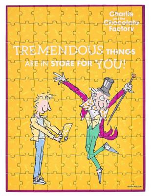 Petit Collage puzzel Charlie & the Chocolate Factory 100 stukjes