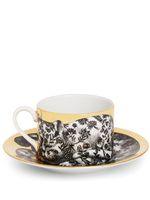 Fornasetti tasse à thé Fidelity Fiorato - Noir