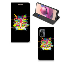 Xiaomi Redmi Note 10 4G | 10S | Poco M5s Magnet Case Cat Color - thumbnail