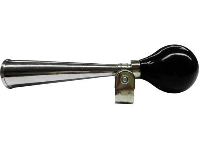 Ballhupe Fietsbel Zilver, Zwart