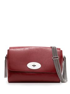 Mulberry sac porté épaule Lily médium - Rouge