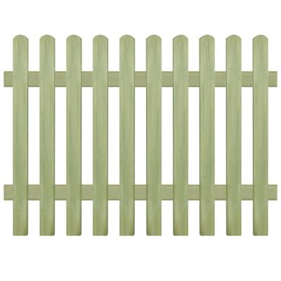 vidaXL Hek 6/9 cm 170x120 cm geïmpregneerd grenenhout