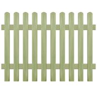 vidaXL Hek 6/9 cm 170x120 cm geïmpregneerd grenenhout
