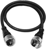 Albrecht 75820 coax-kabel 10 m PL259 Zwart - thumbnail