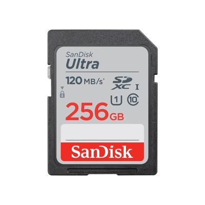 Ultra - Flashgeheugenkaart - 256 GB - UHS-I U1 Class10 - SDXC UHS-I Ultra - Flashgeheugenkaart - 256 GB - UHS-I U1 Class10 - SDXC UHS-I