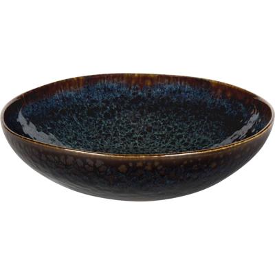 Palmer Bord Diep Eccentric 22 Cm Blauw Stoneware 1 Stuk(s)