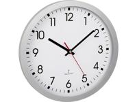 TFA Dostmann 60.3522.02 Wandklok Zendergestuurd 30 cm x 4.3 cm Zilver