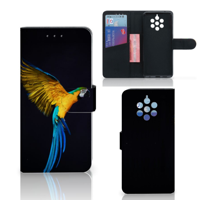 Nokia 9 PureView Telefoonhoesje met Pasjes Papegaai