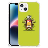 Apple iPhone 14 Plus Stevig Bumper Hoesje Doggy Biscuit - thumbnail