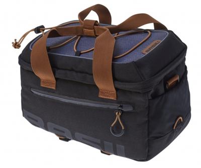 Basil bagagedragertas Miles 7 liter grijs/zwart 17668 Basil bagagedragertas Miles 7 liter grijs/zwart 17668