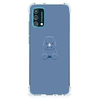 Samsung Galaxy M02s | A02s Stevig Bumper Hoesje Baby Rhino - thumbnail