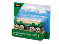 Brio 33696002 Goederenwagen met hout - thumbnail