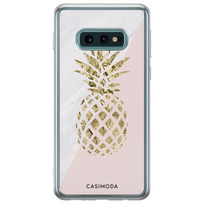 Samsung Galaxy S10e siliconen hoesje - Ananas