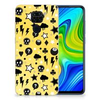 Silicone Back Case Xiaomi Redmi Note9 Punk Geel