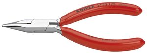 Knipex Grijptang voor fijnmechanica verchroomd met kunststof bekleed 125 mm - 3733125