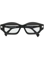 Kuboraum lunettes de vue Q6 à monture géométrique - Noir