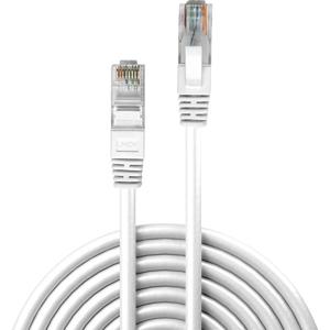 LINDY 48096 RJ45 Netwerkkabel, patchkabel CAT 6 U/UTP 7.50 m Wit Snagless 1 stuk(s)