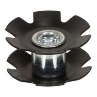 Elvedes Star nut voor plug 1 1/8 zwart per 5 stuks