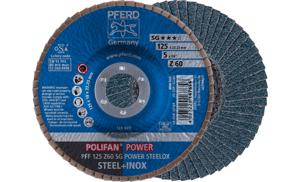 PFERD 67686125 Z Sg Power Steelox Lamellenschijf Diameter 125 mm Boordiameter 22.23 mm 10 stuk(s)