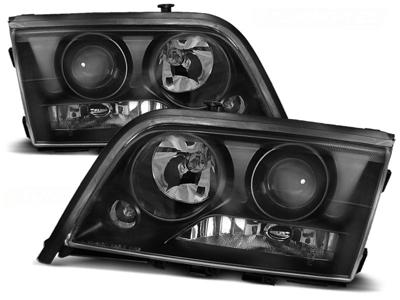 Tuning-Tec Koplampen MERCEDES W202 C-Klasse 06 93-06 00 ZWART