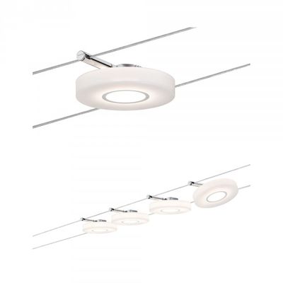 Paulmann DiscLED I 50109 Kabelbasissysteem LED vast ingebouwd 16 W LED Satijn