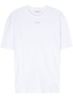 Calvin Klein t-shirt en coton à logo imprimé - Blanc