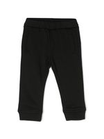 Emporio Armani Kids pantalon de jogging à taille élastiquée - Noir