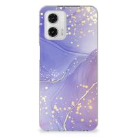 Hoesje maken voor Motorola Moto G73 Watercolor Paars - thumbnail