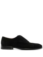 Henderson Baracco suede lace-up oxford shoes - Noir