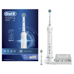 Oral-B Smart 4 4000N 80314186 Elektrische tandenborstel Roterend / oscillerend / pulserend Wit