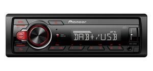 Pioneer MVH-130DAB Autoradio enkel DIN DAB+ tuner