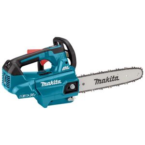 Makita DUC306PT2 | LXT 2x18 V | Tophandle kettingzaag | 30 cm | 5,0 Ah accu (2 st) | duo snellader | in doos - DUC306PT2