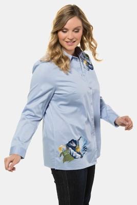 Ulla Popken Blouse, zijsplitten - Grote Maten