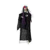 BigBuy Home Halloween-decoratie, Mexicaans skelet, 120 x 90 x 14 cm